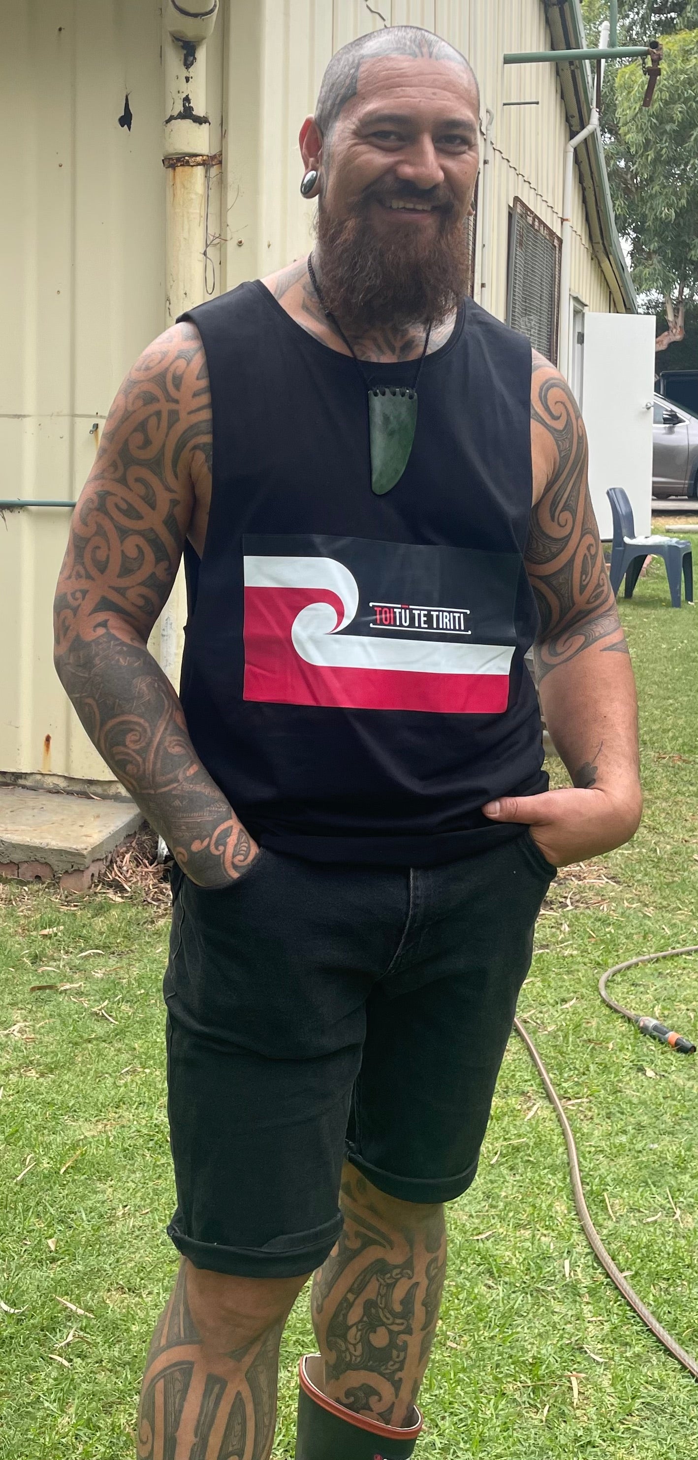 Men’s organic muscle tank