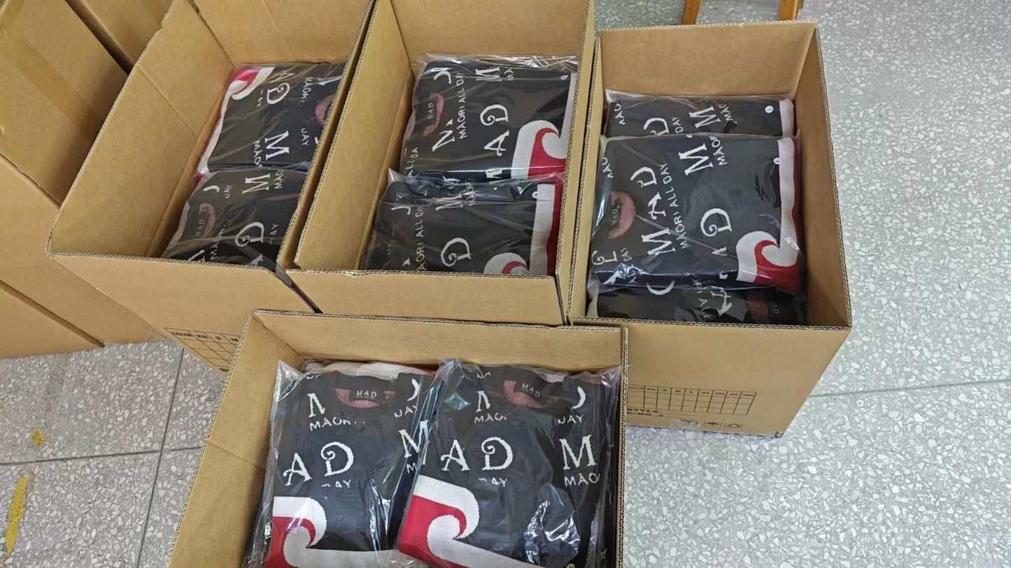 Tinō Māori All Day M•A•D Wool Jumper